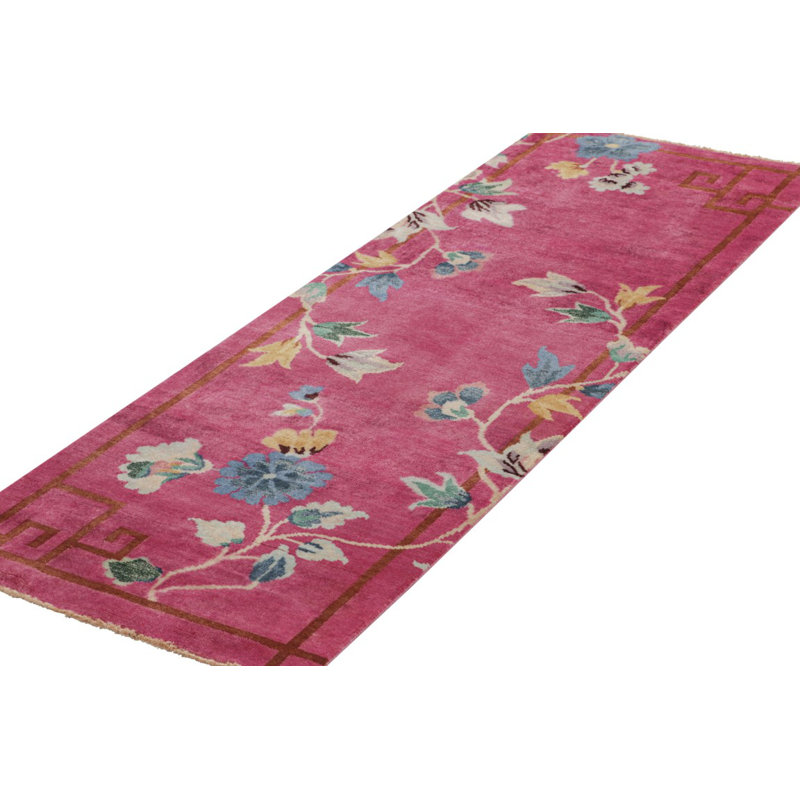 One-of-a-Kind 2'1x6'2 Hand Knotted Area Rug