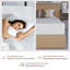 Comfort High-Density Hard Foam Mattress, Firm Support with Breathable & Skin-Friendly Cover-372129669