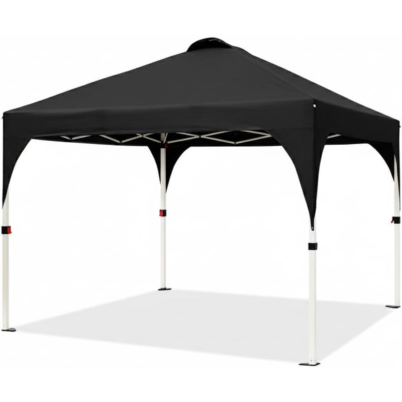 3 x 3 m Commercial Folding Tent – 150D Oxford Fabric with Windows, Central Lock, 270 cm Height, for Garden & Outdoor Events