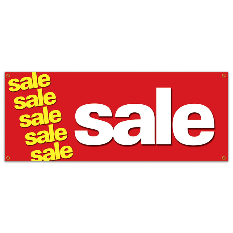 Clearance Sale Banner on Sale Sign Clearance Retail Sign