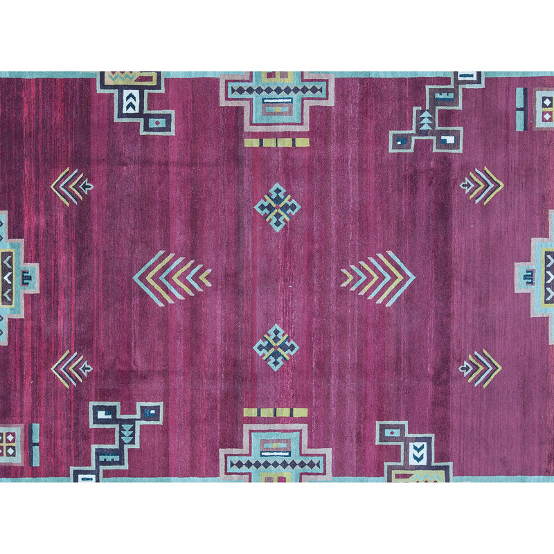 Crown One-of-a-Kind 9'10" X 13'10" Hand Knotted Area Rug