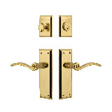 Nostalgic Warehouse New York Entry Set with Swan Lever