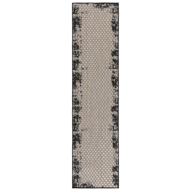 Tapis abstrait Lanam Performance Performance, Tapis de couloir 2 pi x 8 pi