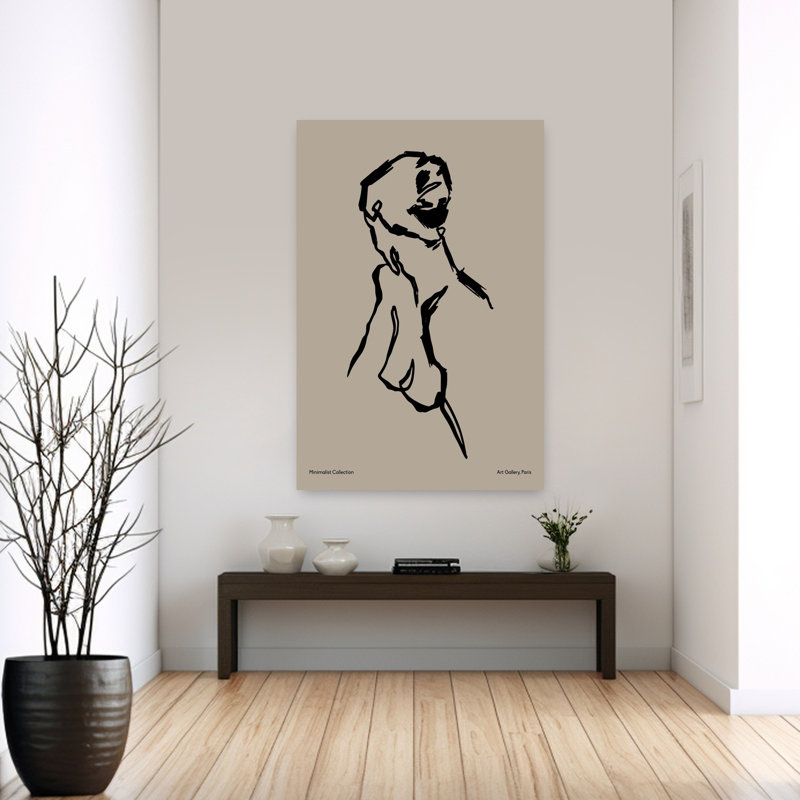 Art contemporain, art contemporain abstrait, H 60 po x l 40 po