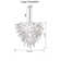 Lowestoft Glass Dimmable Geometric Chandelier