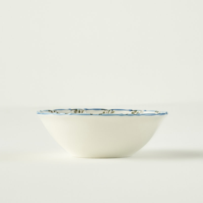 Bol à soupe rétro en porcelaine