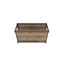 Table basse rectangulaire avec tablette de rangement ouverte Hulstein-2075754345-2075754390