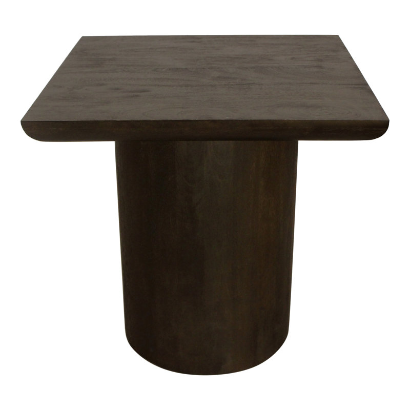 Table de bout carrée en bois massif 24 po Crossman