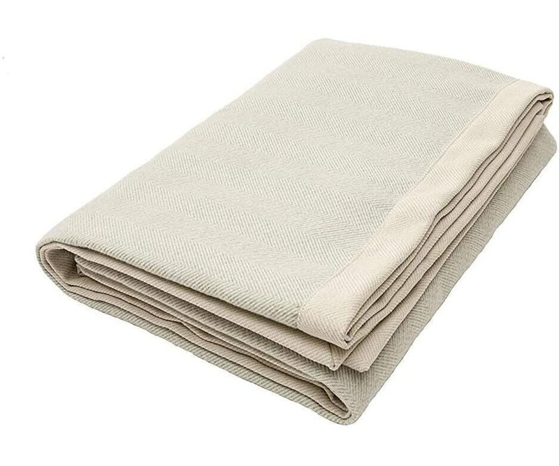 Herringbone Bed Runner, Gray