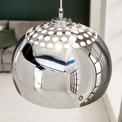 Emma 1 - Light Chrome Single Pendant