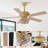 La Mott 52'' Ceiling Fan with Light Kit