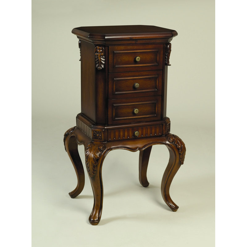Wood End Table