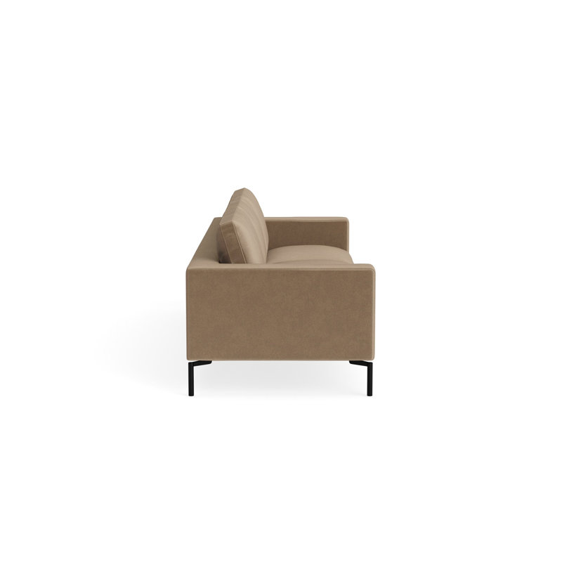 MTO - The New Standard Sofa, 32" H x 104" W x 35" D, Otter Velvet