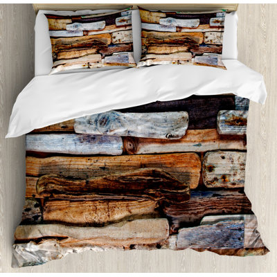 Driftwood Rustic Duvet Cover
