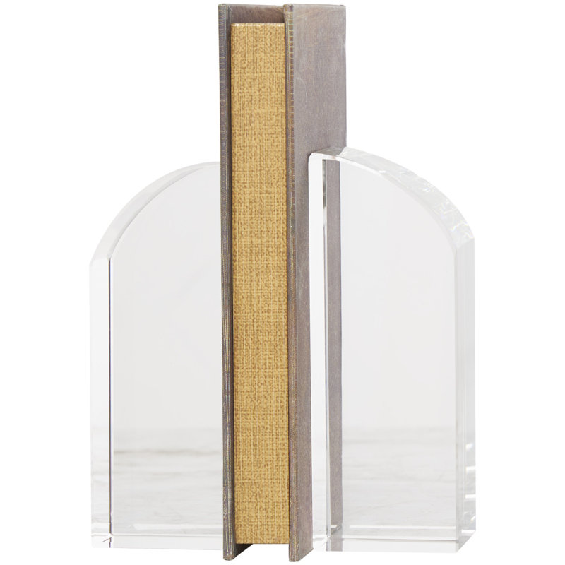 Serre-livres Sandrine, H 6,2 po x l 2,15 po x P 2,3 po
