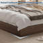 Lit plateforme en bois massif avec lattes de bois robustes, base de lit autoportante-735833215-735833210