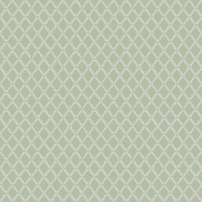 Trevor Sage Leaf Trellis Wallpaper