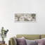 'Cottage Roses' by Carol Robinson - Panoramic Painting Print on Canvas-1989221838-1989221829