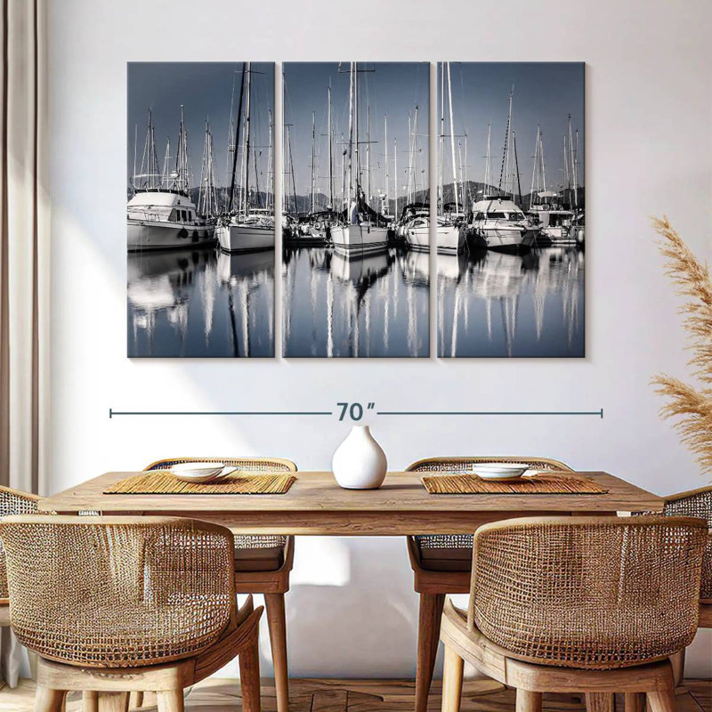 Mehar European Marina Yacht, H 42 po x l 65 po
