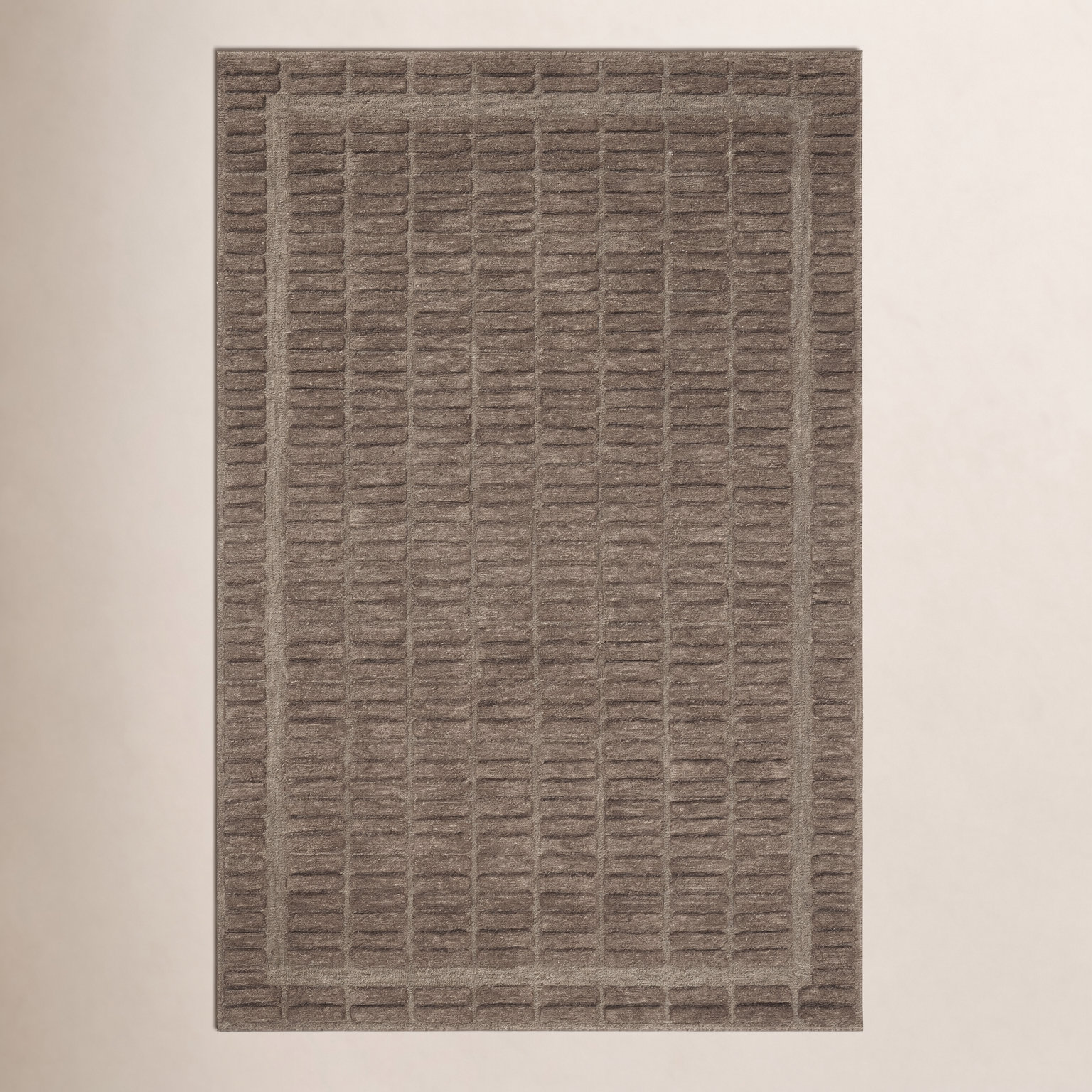 Chris Loves Julia x Loloi Bradley Cocoa Rug, Runner 2'6" x 7'6"