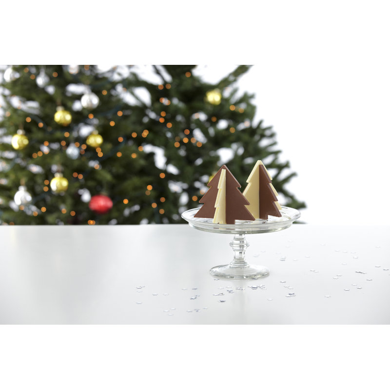 Moulure arbre à xmas en silicone anti-collante magnifique