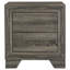 Table de chevet 2 tiroirs Funston