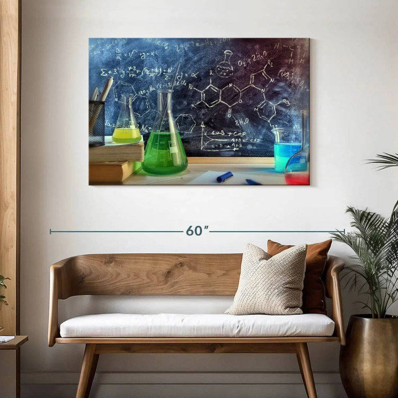 Keiri Chemistry Lesson, 30" H x 45" W