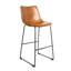 Williams Upholstered Counter Stool with Metal Frame-30896584