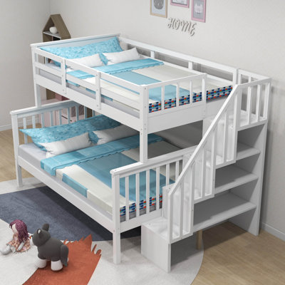 Dejahn Kids Twin Over Full Bunk Bed