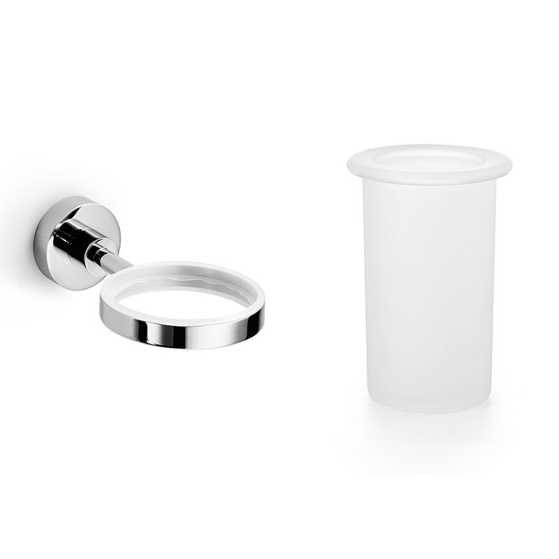Baketo Bathroom Accessory, Frosted Glass