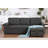 2 - Piece Upholstered Sectional Sofa-452474671