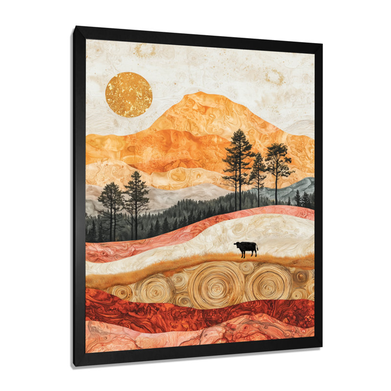 Golchehr - Animals Canvas Prints, H 40 po x l 30 po, Noir, noir, noir, noir, Reproduction encadrée sans passe-partout