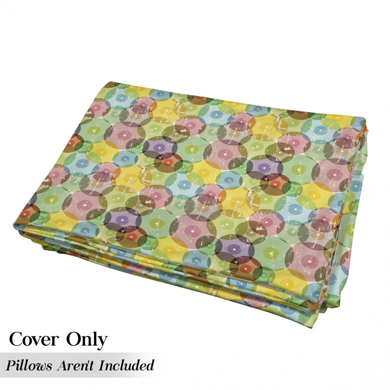 Housse de coussin d'extérieur Designwith Rainbow, H 2 po x l 27 po x P 88 po