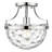 Cannava Glass Semi Flush Mount-687332994
