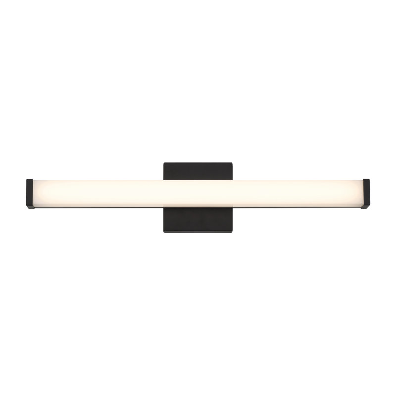 Meuble-lavabo, carré, 18 po, 20 W, noir, Noir