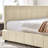 Full Size Upholstered Tufted  Bed Frame, Sofa Bed Frame With Comfortable Backrest And Armrests, Full Size Bed For Bedroom, Living Room,Velvet (80.5''*59''*30.5'')-301406520-301406519