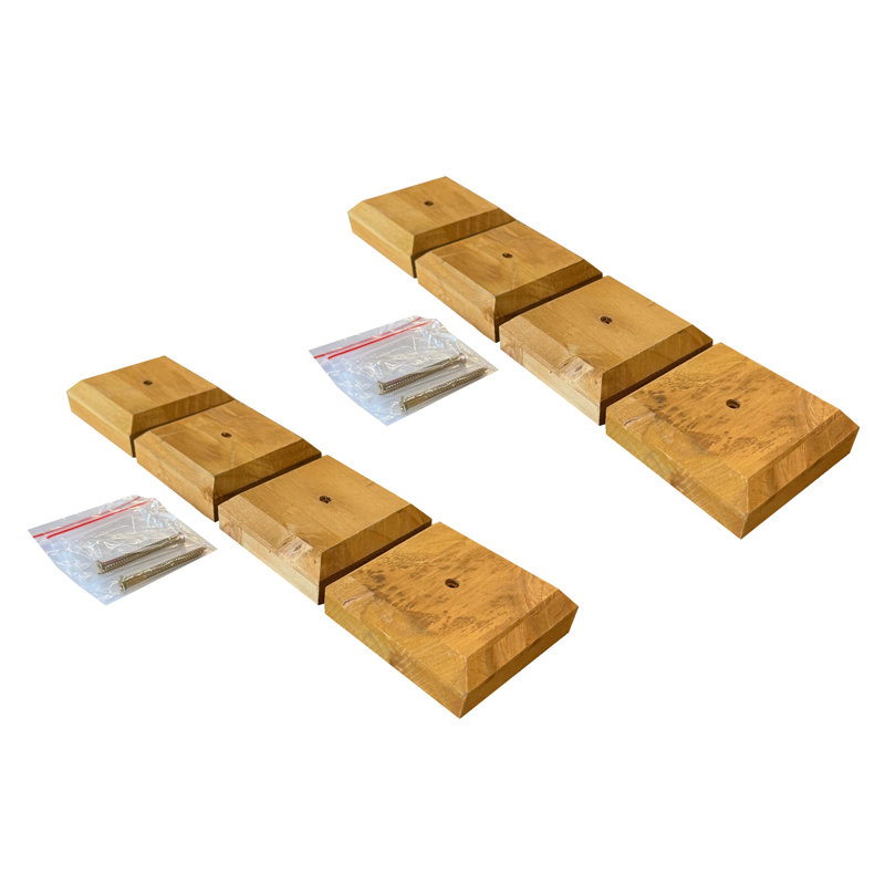 Selections Brown Solid Wood Post Cap / Top