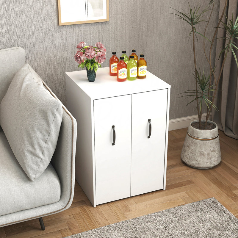 3 Tier Wooden Slide Out Drawer Storage Bookcase File Cabinet, Pull Out Mobile Dustproof Cabinet With Wheels For Office Bedroom Living Room