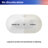 66" x 31-1/2" Whirlpool and Air Bath Soaking Combination Tub with Adjustable Speed Air Blower and Air type control switch, White