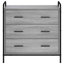 Drawer Cabinet Engineered Wood Storage Unit Modern Furniture Home-499807496