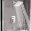 Robinet de douche avec bec de baignoire-60544256