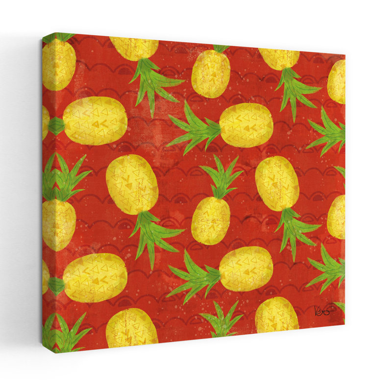 Good Vibes, motif tropical, été, art tropical, H 18 po x l 18 po
