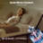 Redlife Adjustable Bed Frame Queen, Electric Bed Frame Easy Assembly, Split Bed Frame For Adjustable Base, Reclining Bed With Quiet Motor, Wireless Remote Control, Frame Only & No Mattress