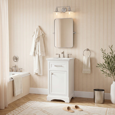Meuble-lavabo simple 19 po Hermes