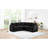 81.9" Upholstered L-Shaped With Convertible Bed, Storage Space, Cozy Chenille Fabric, Throw Pillows For Compact Living Sectional Pull-Out Sleeper, Hidden Storage, Chenille, Arm Support Areas-1815102687