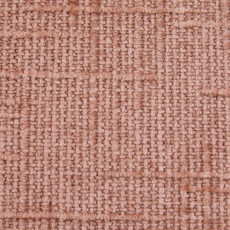 Chaise de baril de Chenille, Rose