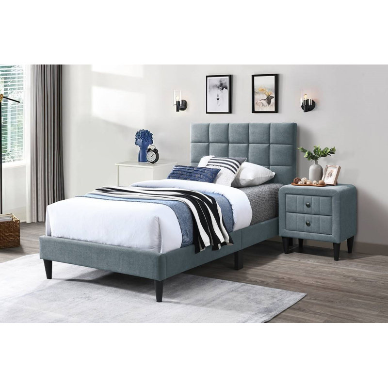 Lit Shayla Maci, Simple, gris