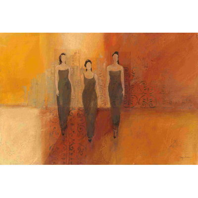 «Three Graces II» par Avery Tillmon - reproduction d'art sur toile tendue