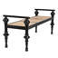 Banc en bois Indochine