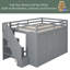 Lit mezzanine double avec tiroirs Javonti Kids-215486229
